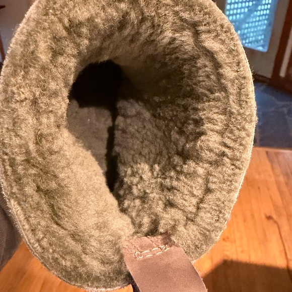 No. 6 Shearling Clog Boots, grey, size 40 - Picture 6 of 8